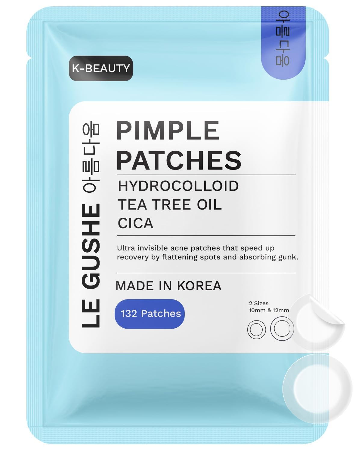 LE GUSHE Korean Pimple Patches for Face
