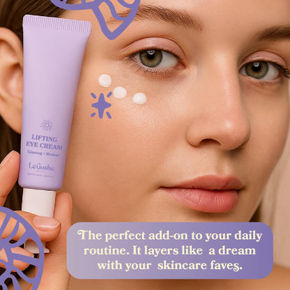 LE GUSHE Retinal Under Eye Cream - Anti Aging Retinol Eye Cream for Dark Circles and Fine Lines