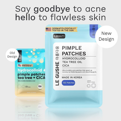 LE GUSHE Korean Pimple Patches for Face